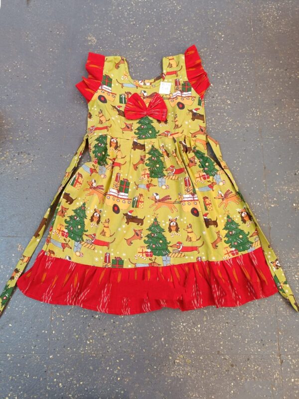 Frocks Christmas Print